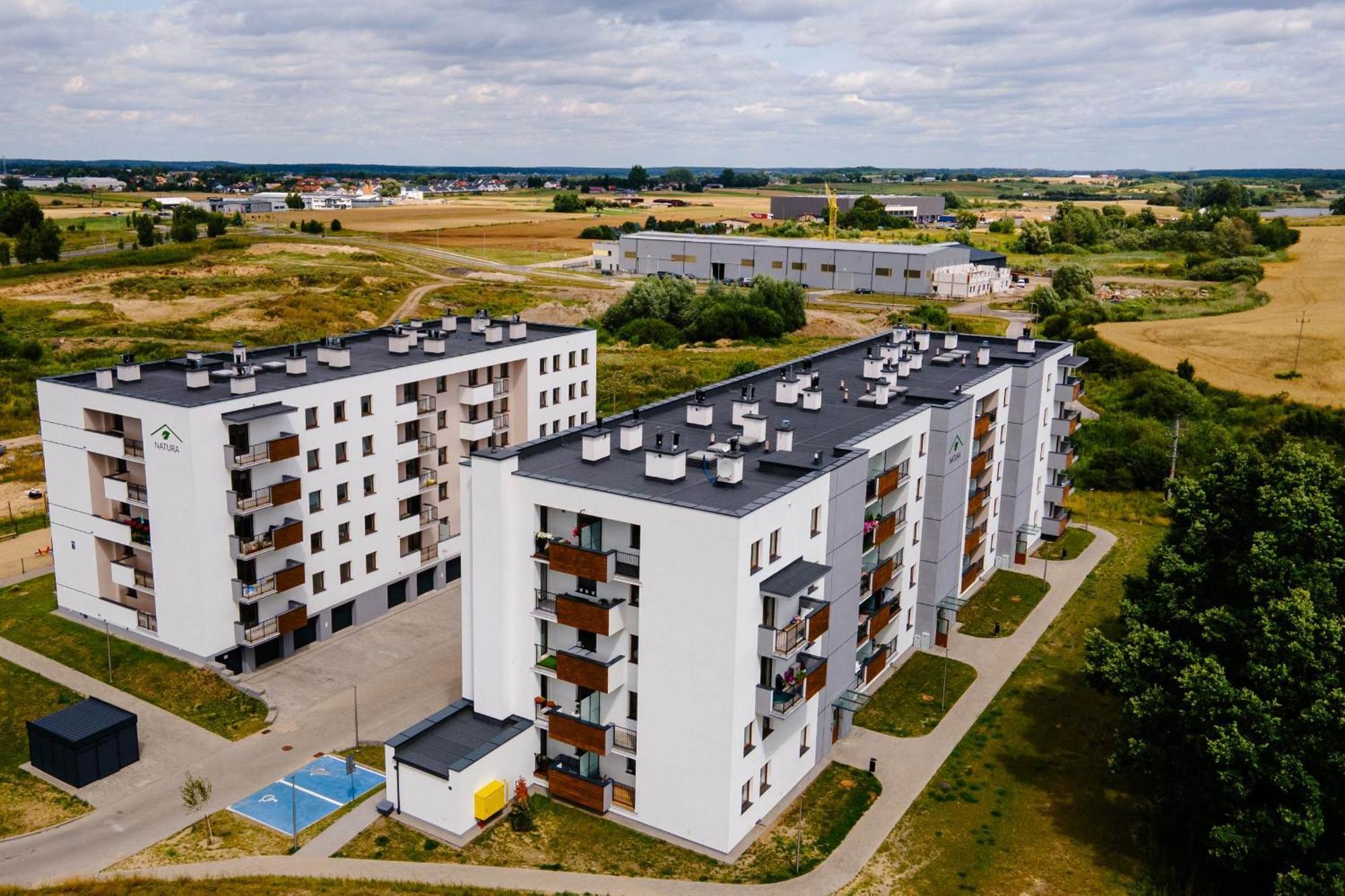 Apartamenty Ilawa - Osiedle Natura Exteriör bild